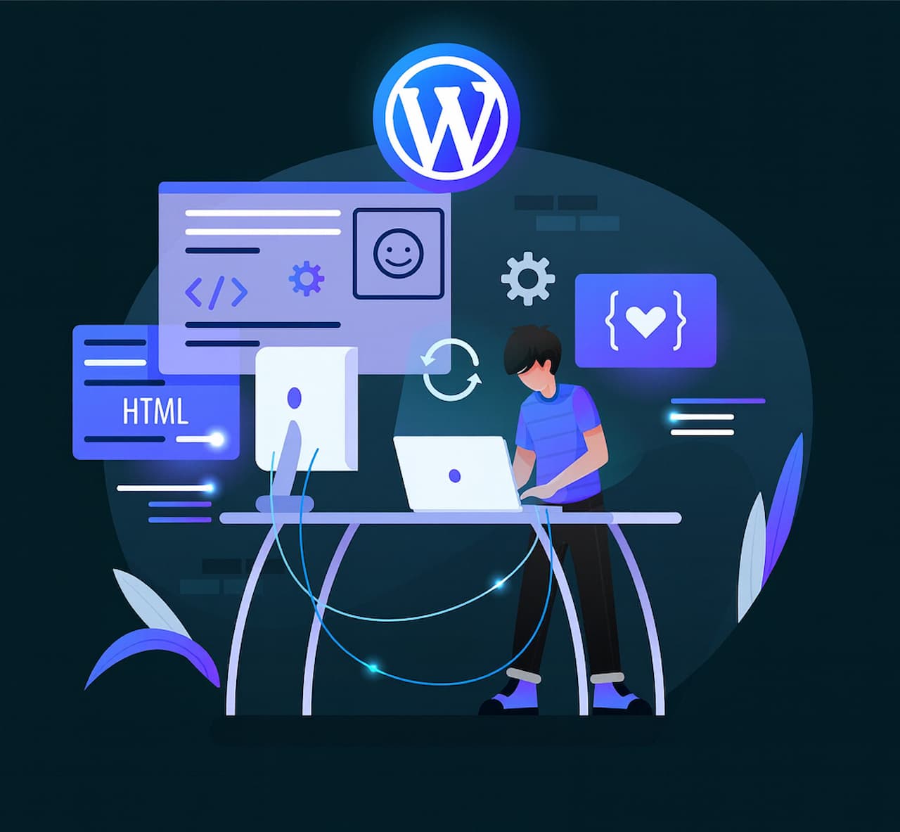 wordpress-mockup VDisain
