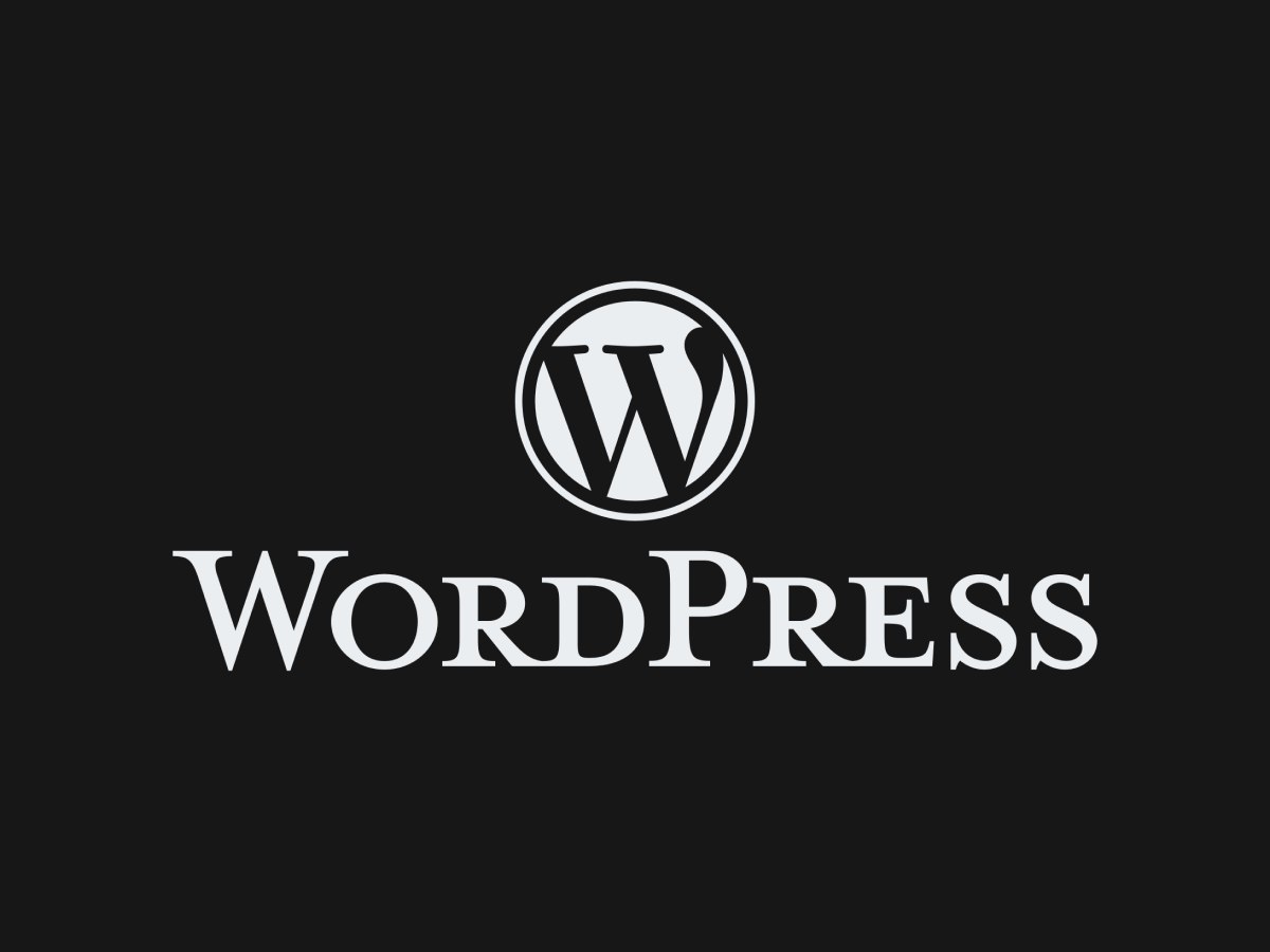 Wordpress must logo kujundus VDisain
