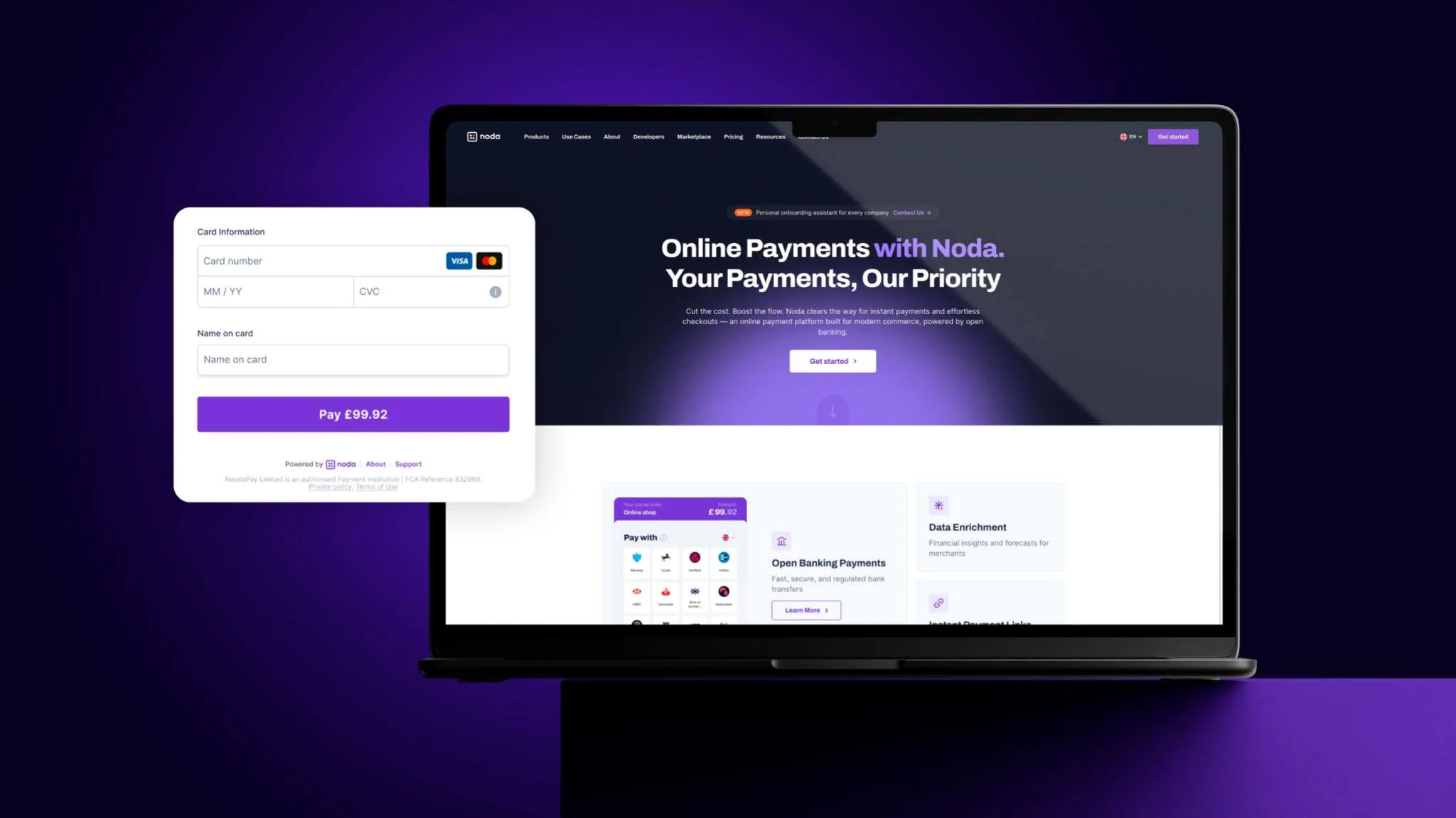 Noda arvutis veebileht kujundus VDisain