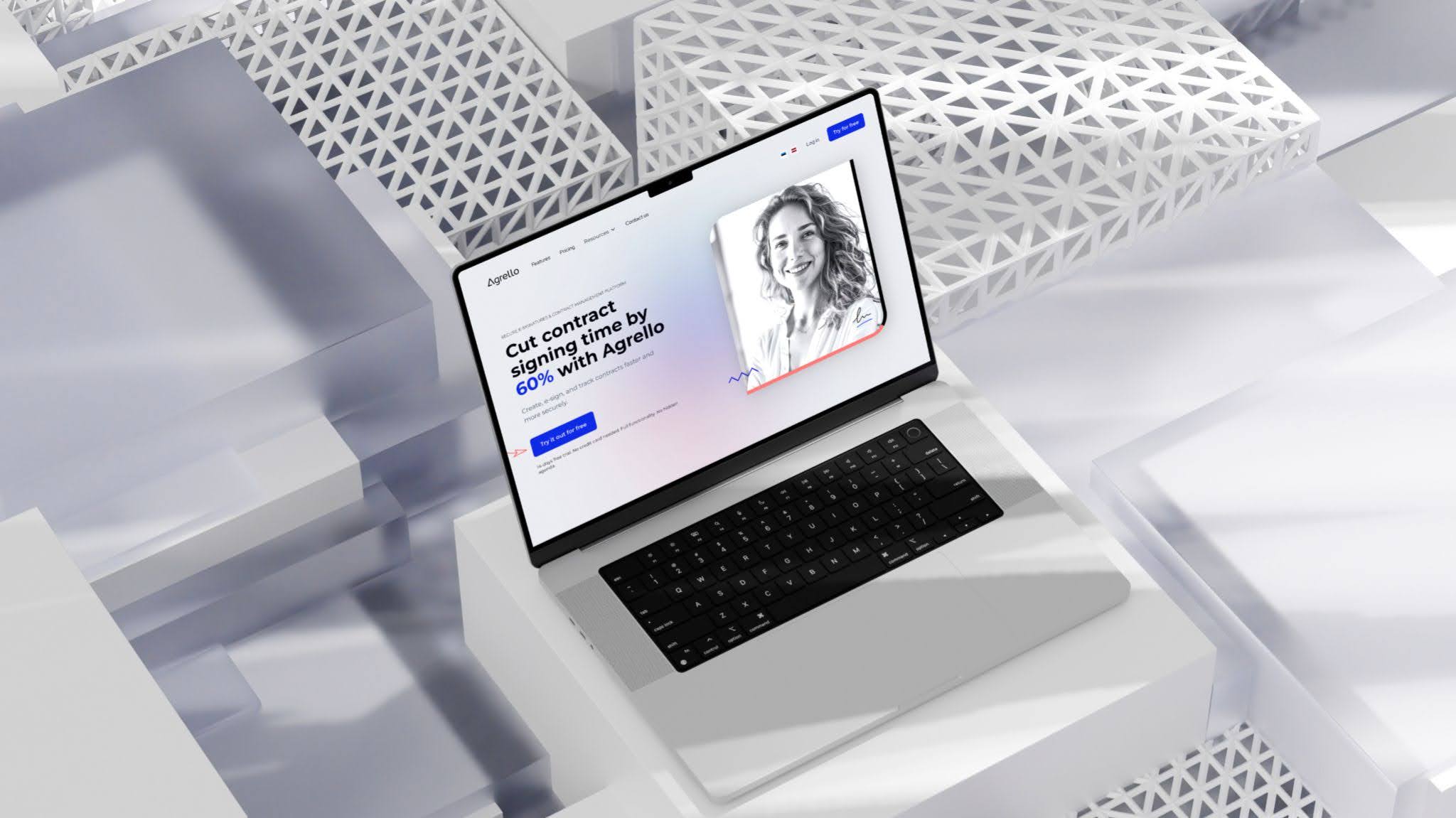 Agrello.io makett arvutis VDisain